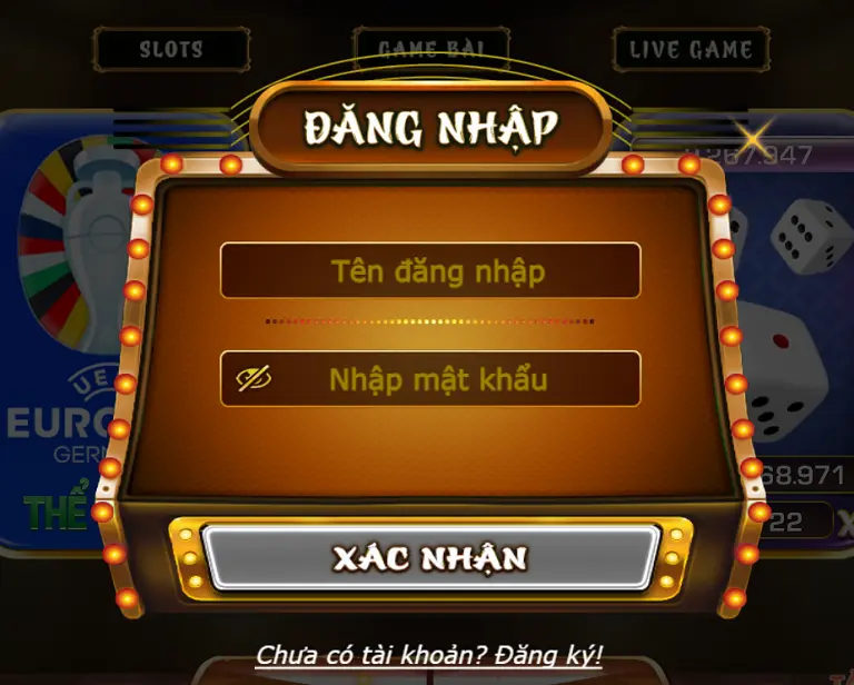 Bước 2: Nhập thông tin của bạn