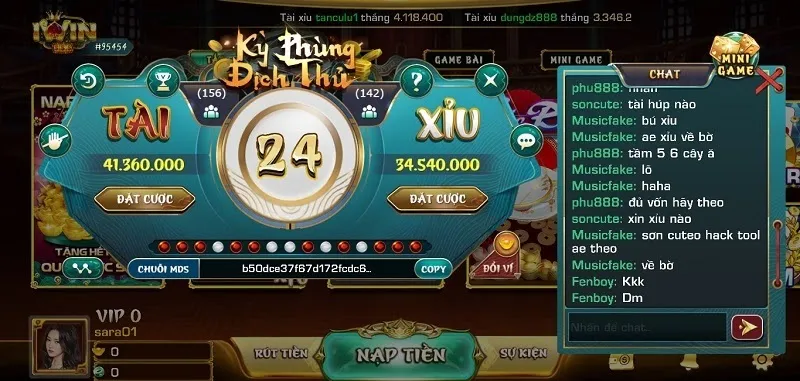 Tài xỉu mini có nhiều tính năng nổi bật hấp dẫn