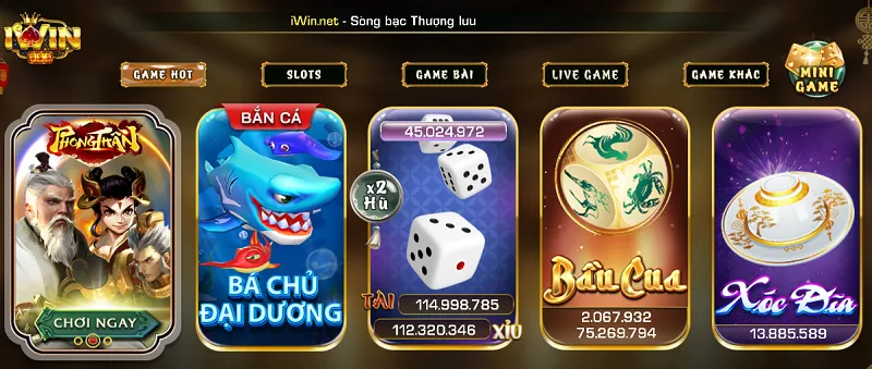 Iwin là sân chơi giải trí chuyên nghiệp, chất lượng