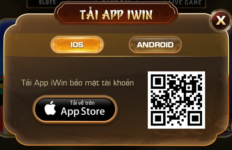 Tải app Iwin cho iOS