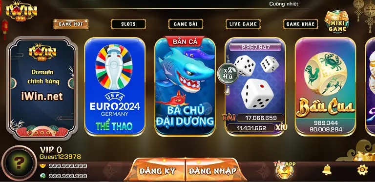 Bước 1: Truy cập trang chủ