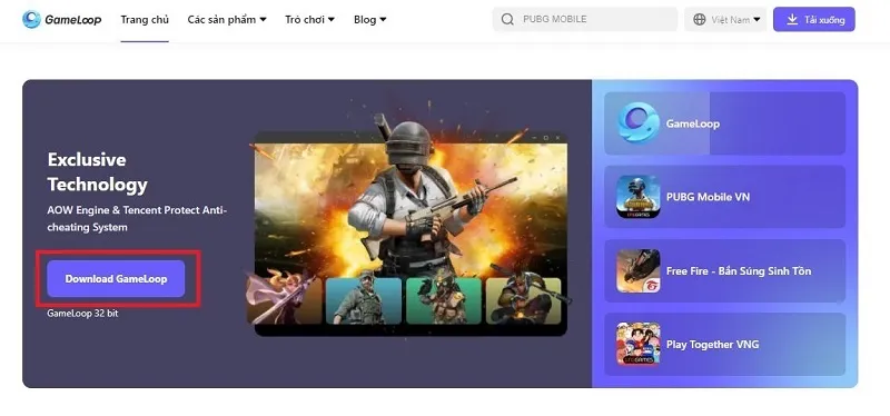 Tải giả lập GameLoop chơi Iwin đơn giản trong vài bước