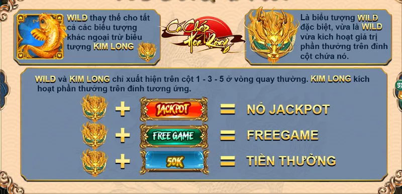 Anh em nên tận dụng các biểu tượng đặc biệt trong trò chơi