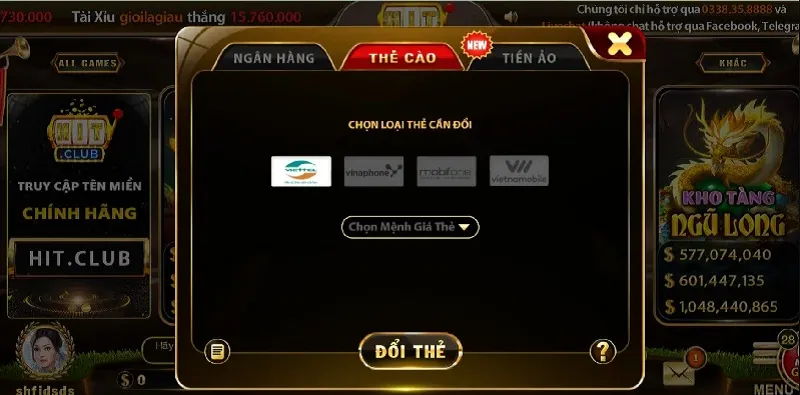 Phương thức giao dịch đa dạng