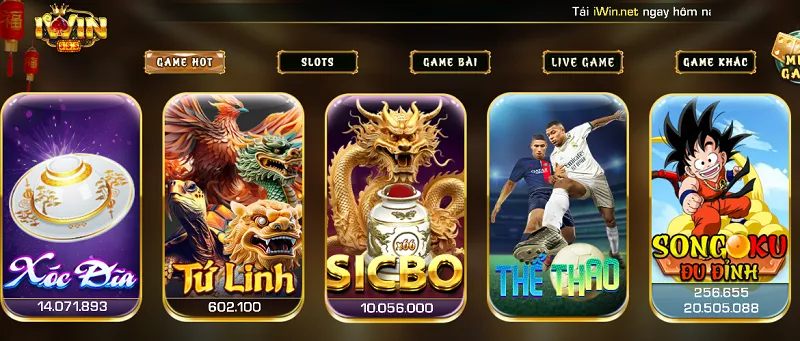 Iwin là sân chơi giải trí số 1 thị trường