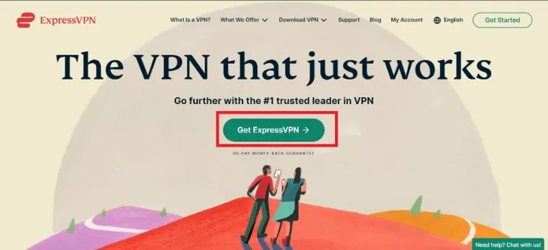 Trước hết người chơi cần tiến hành mua Express VPN