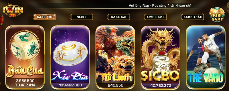Iwin là sân chơi được giới chuyên gia nhận định tốt nhất thị trường