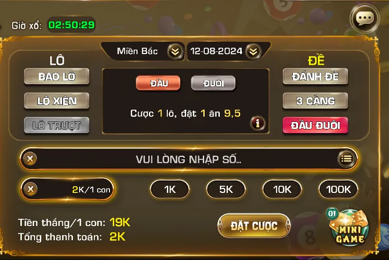 Cổng game Iwin áp dụng tỷ lệ trả thưởng hấp dẫn