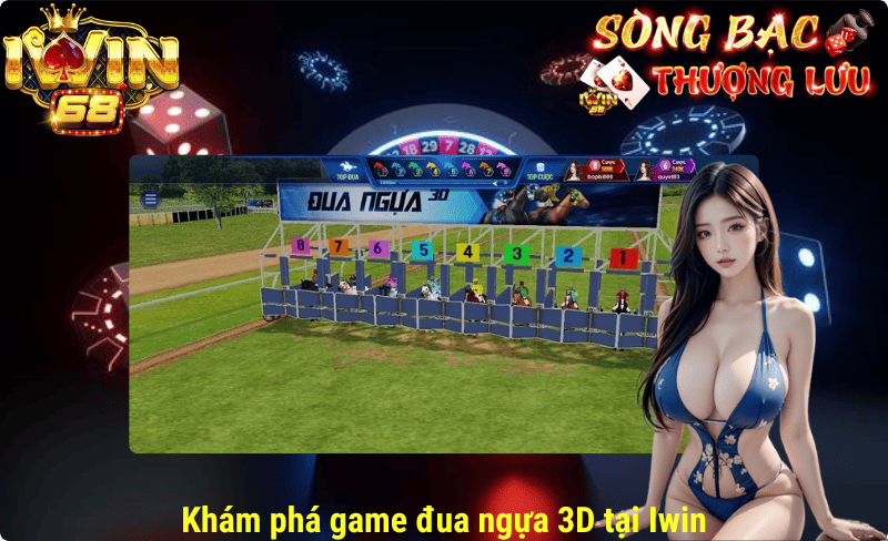 Khám phá game đua ngựa 3D tại Iwin