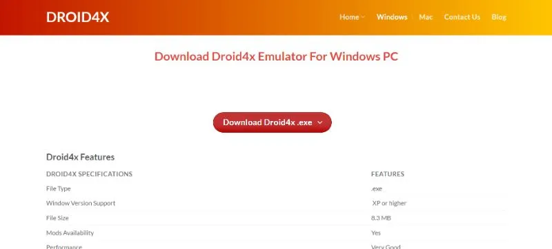 Tải giả lập Android Droid4x dễ dàng