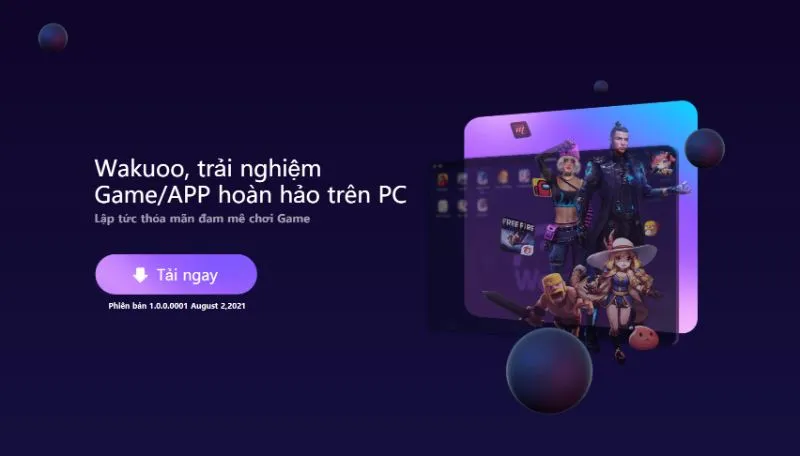 Tải giả lập Wakuoo Android với vài thao tác đơn giản