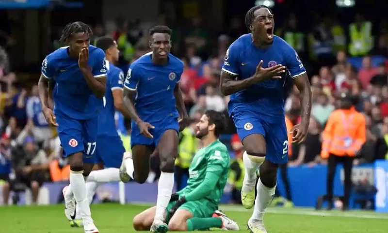 Ví dụ kèo chấp 1/4 về trận đấu giữa Chelsea và Liverpool