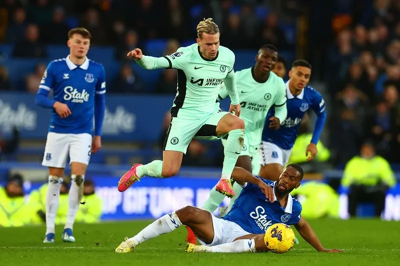 Ví dụ về kèo chấp 3/4 giữa Chelsea vs Everton