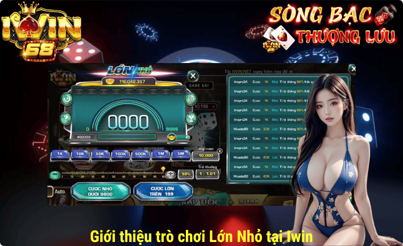 Giới thiệu trò chơi lớn nhỏ tại IWIN