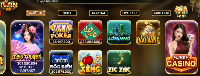 Iwin là cổng game hội tụ đủ tiêu chuẩn của một sân chơi quốc tế