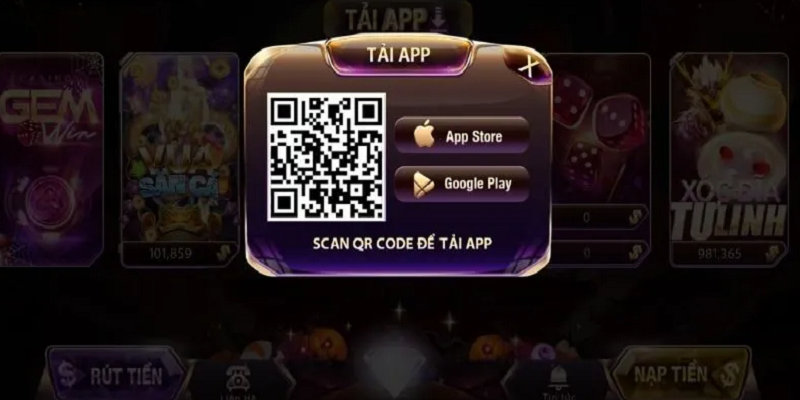 Tải app Gemwin cho hệ điều hành iOS